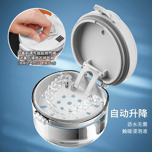 Japanese Sp Sauce Invisible Braces Box, Denture Braces, Orthodontic Cleaner, Portable Storage Box - image 2
