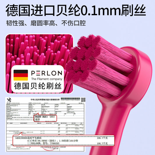 German Orthodontic Toothbrush with Soft Bristles and Small Head for Cleaning Wisdom Teeth Grooves and Gaps, in Stock from the Manufacturer - image 2