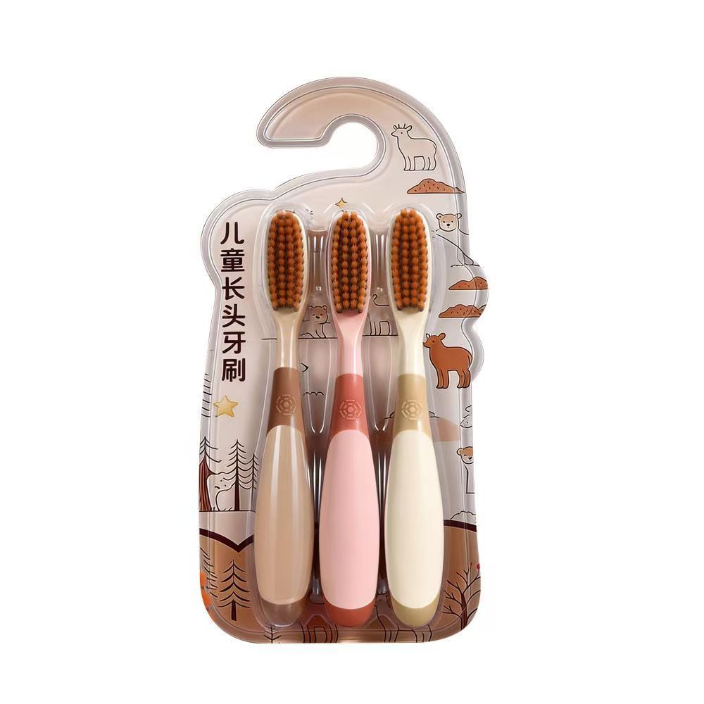 Children's Long-Head Toothbrush with Soft Bristles, Scientific Brush Head for 3-12 Year Old Babies, Oral Cleaning and Gum Care, Baby Toothbrush Wholesale - image 5