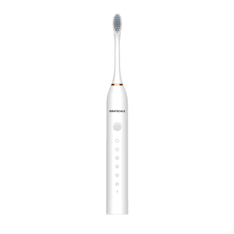 Gray Scale Crayscale Sonic Electric Toothbrush X3 Cross-Border Adult Model Soft-Bristle Smart Tooth Cleaner Source Manufacturer - image 5