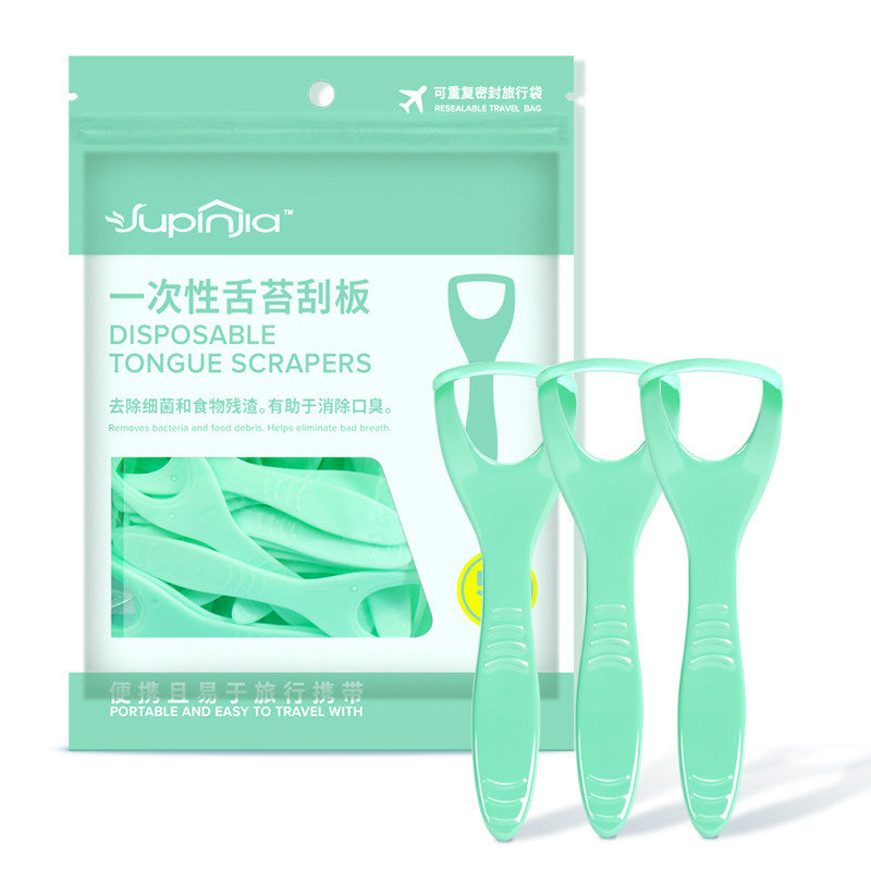Disposable tongue cleaner, portable universal tongue scraper for women, oral odor remover, tongue brush scraper tool - image 5