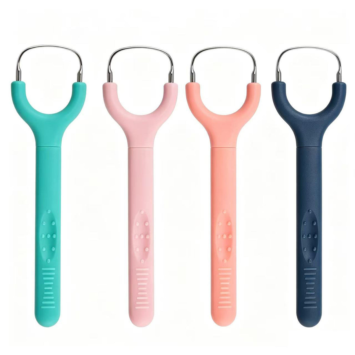 304 stainless steel tongue scraper, tongue cleaner, tongue scraper for bad breath removal, thick tongue coating oral cleaning and care tool - image 5