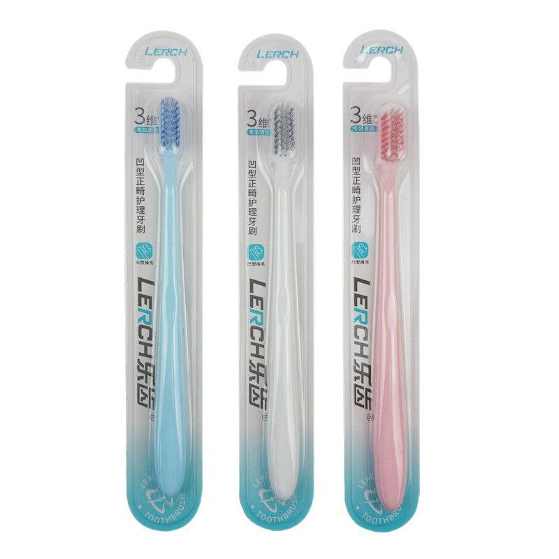 Directly from the manufacturer, soft-bristled U-shaped orthodontic toothbrush, individually packaged, for daily use at home, suitable for adults and teenagers t - image 5