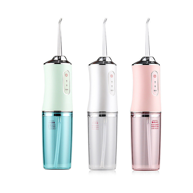 Cross-border electric dental flusher portable water dental floss to calculus charging handheld household oral cleaning dental rinse - image 5