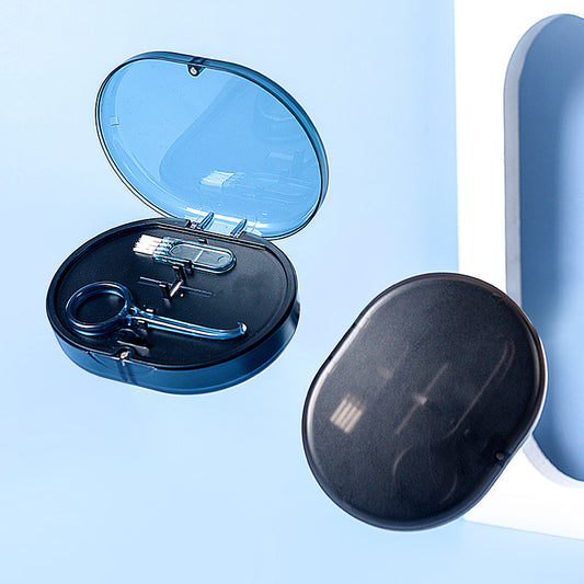 New Magnetic Suction with Mirror Storage Braces Box, Portable and Essential Double-Layer Retainer Tooth Box When Going Out - image 2