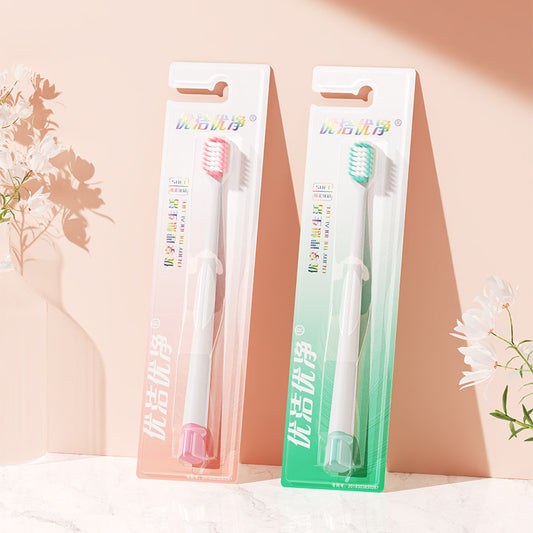 New Patented Design Wide-Head Adult Cleaning Toothbrush with Soft Bristles Wholesale Toothbrush Manufacturer Wholesale in Stock - image 2