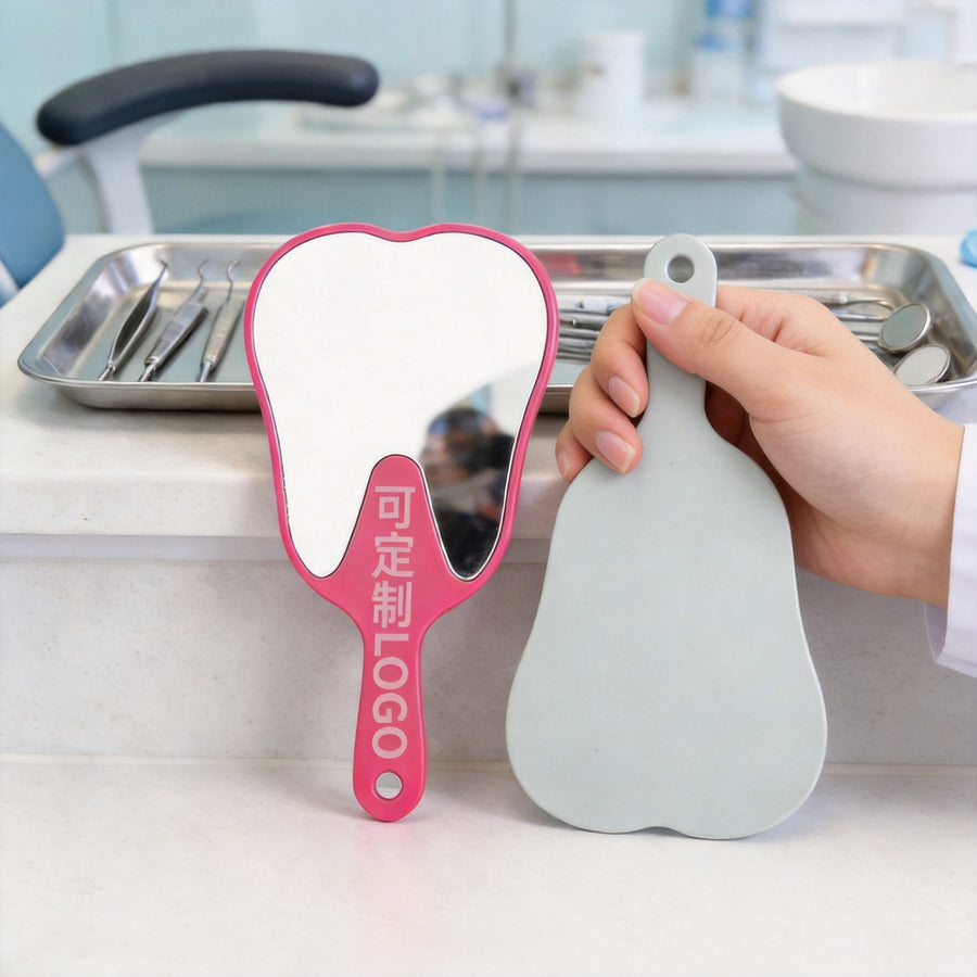 Grinbeam Tooth-Shaped Hand-Held Dental Mirror