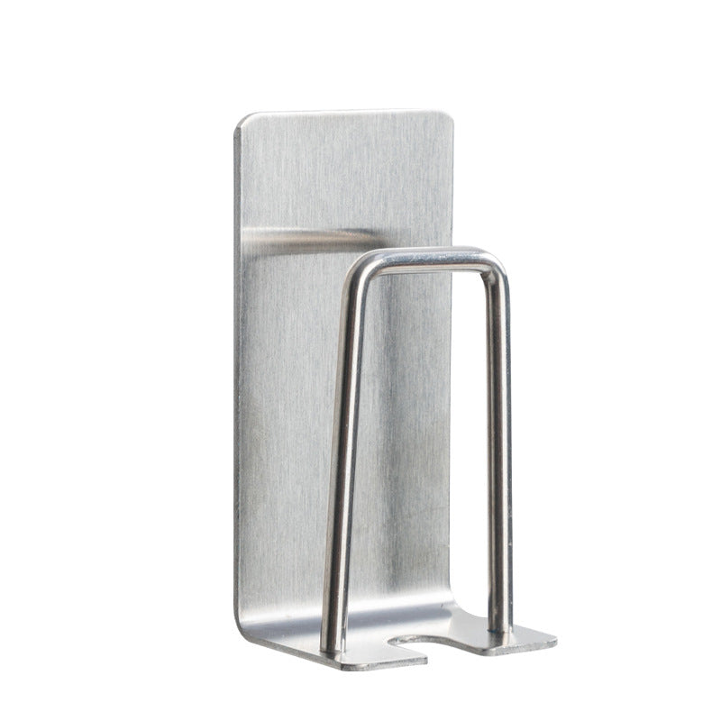 Stainless steel 304 toothbrush holder punch-free wash cup holder bathroom toothbrush storage rack wall-mounted mouthwash cup holder - image 5