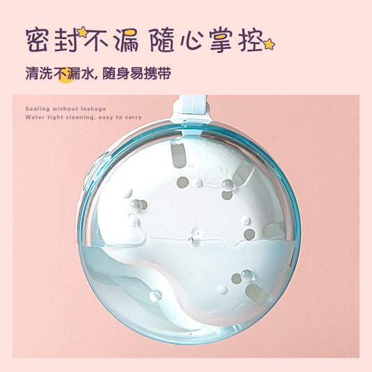 Braces Cleaning Storage Box Holder Box Denture Soaking Box Watertight Carrying Amazon Cross-border Explosions - image 2