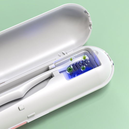 Mini Uv Sterilization Toothbrush Sterilizer Electric Smart Portable Travel Toothbrush Disinfection Box Sterilization - image 2