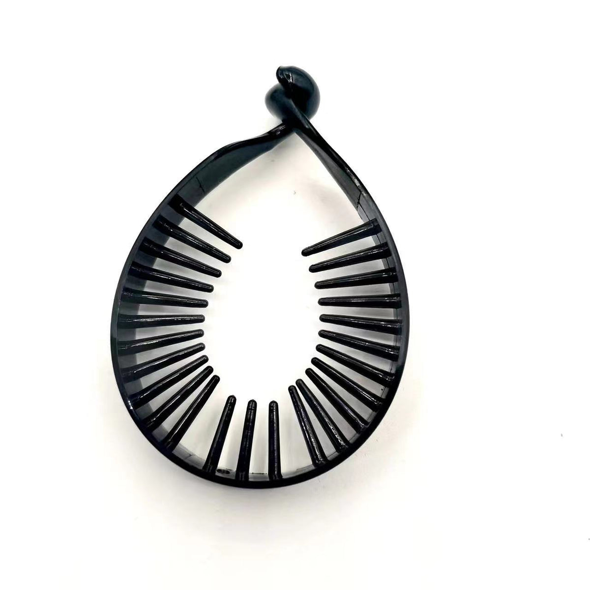 Korean version of ball head grip clip large torsion clip 4.5cm small shark clip with tooth hairband 8.5cmdiy hairpin bottom embryo - image 5