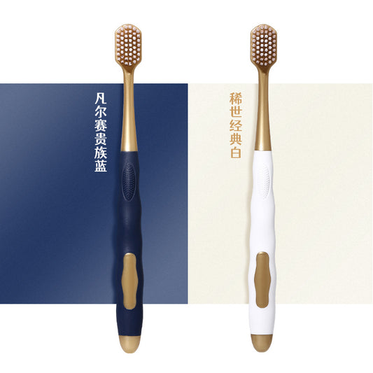 Douyin's Same Dense Silk Soft Toothbrush for Adults 6 Family Cleaning Pack to Care for Gums Ultra-Fine Soft Bristle Toothbrush Manufacturer - image 2