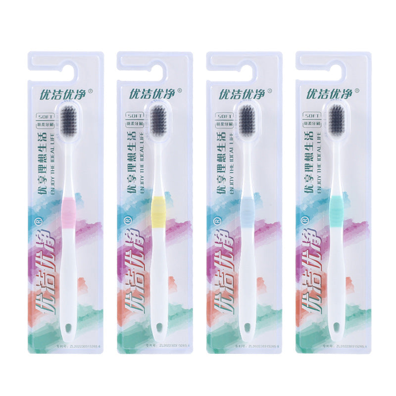 in stock soft bristle toothbrush high quality toothbrush household cleaning oral comfort independent packaging factory direct sales - image 5