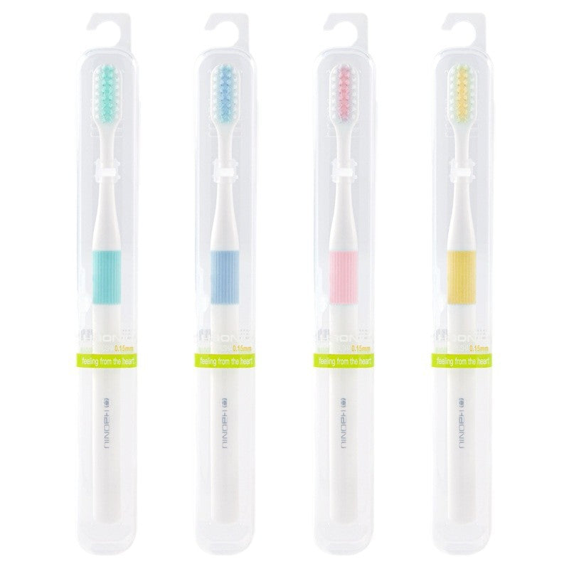 Haoniu Toothbrush Soft-Bristled Adult Home Independent Travel Boxed High-End Yangzhou Department Store Supermarket Toothbrush Wholesale - image 5