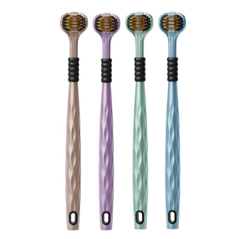 360-degree three-sided toothbrush all-round wrapped soft bristle interdental brush without dead angle 3d toothbrush children adult men and women - image 5