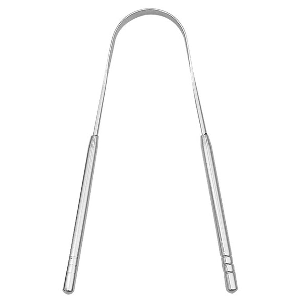 Stainless steel tongue coating cleaner tongue scraper tongue coating device opening tongue scraper tongue brush tongue scraper oral tool - image 5