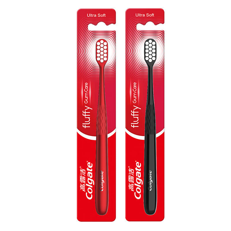 Colgate Velvet Silk Gum Protection Toothbrush Wide Head Large Head Soft Hair Men and Women Couples Wedding Celebration Special Official Authentic - image 5
