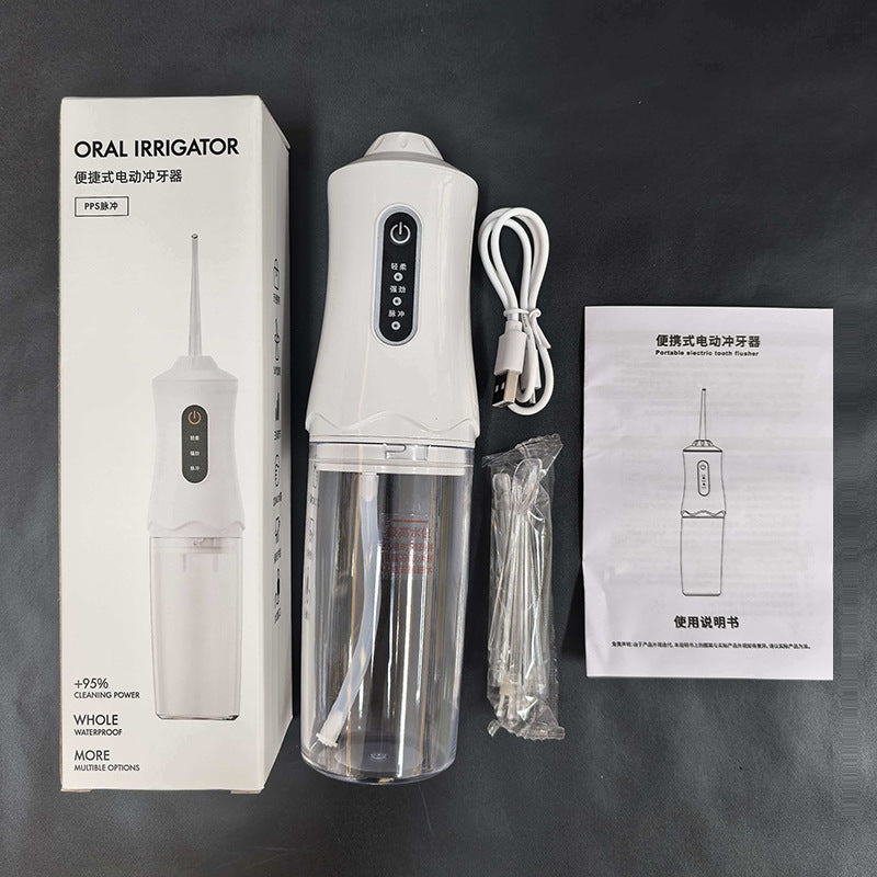 Portable Household Electric Tooth Cleaner, Water Flosser, Orthodontic Cleaning, Tooth Cleaning, Children's Oral Cavity - image 5