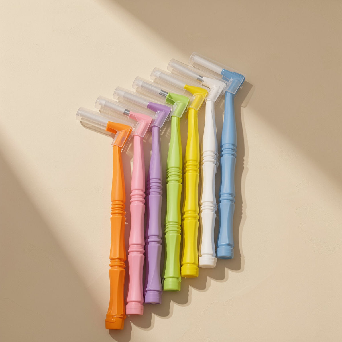 Gumreach L-Shaped Interdental Brush – Soft 7-Shaped Bristles