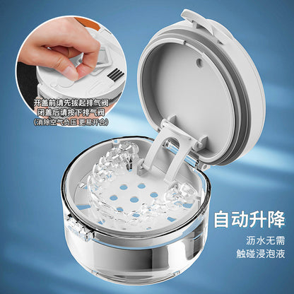 Japanese Sp Sauce Invisible Braces Box, Denture Braces, Orthodontic Cleaner, Portable Storage Box - image 2