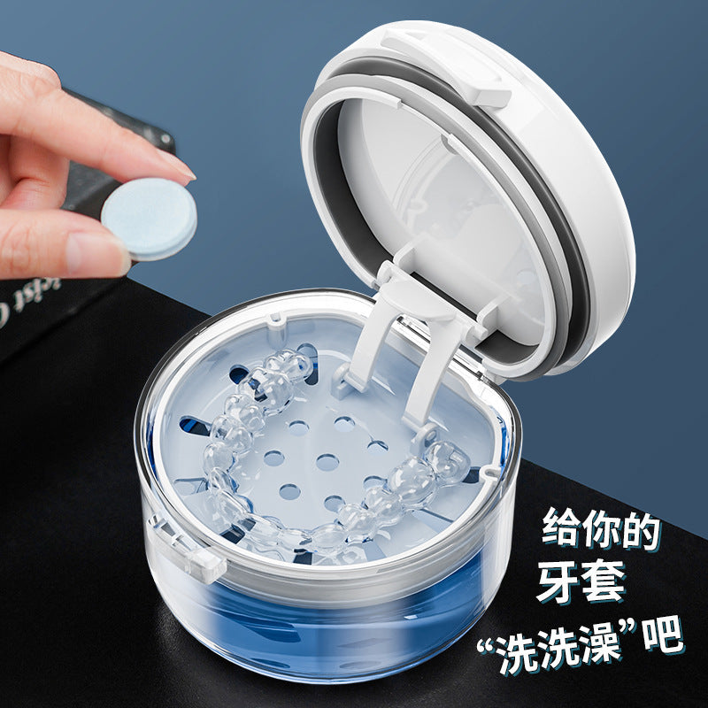 Japanese Sp Sauce Invisible Braces Box, Denture Braces, Orthodontic Cleaner, Portable Storage Box - image 4