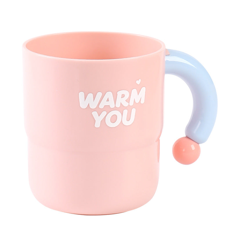 Cute Water Cup, Cute Mouthwash Cup, Light Luxury and Simple Design, Children's Wash Cup, Student Dormitory Toothbrush Cup, Couple's Cup - image 5