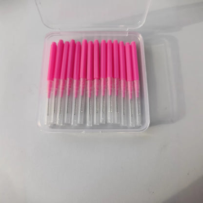 50 Pieces of I-Type Interdental Brushes in a Box for Oral Cleaning, Orthodontic Gap Brushes, Gap Care, Deep Cleaning between Teeth, and Gum Protection - image 2