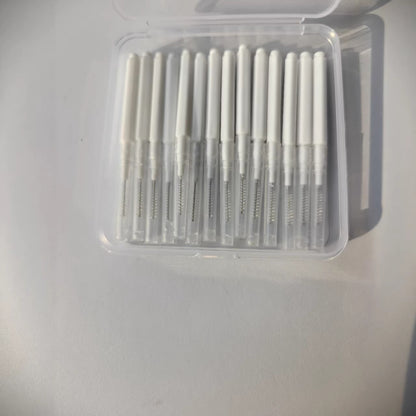 50 Pieces of I-Type Interdental Brushes in a Box for Oral Cleaning, Orthodontic Gap Brushes, Gap Care, Deep Cleaning between Teeth, and Gum Protection - image 4