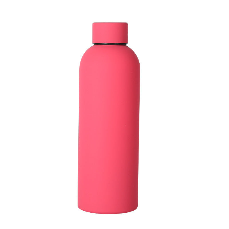 New Model 304 Stainless Steel Small-Mouth Bottle, Outdoor Sports Portable Thermos Bottle, High Aesthetic Value, Large Capacity Thermos Cup Wholesale - image 5
