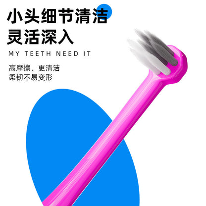 Adult Orthodontic Pointed Single-Bristle Toothbrush for Teeth Correction, Braces, Interdental Brush for Men and Women, Oral Cleaning Interdental Brush - image 2