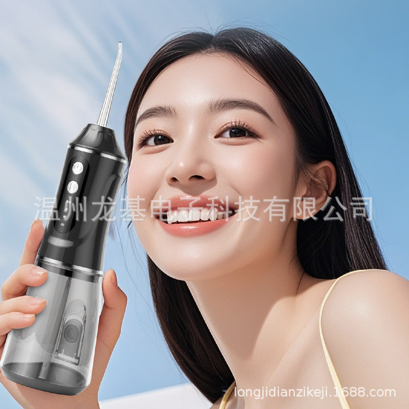 Amazon Factory Direct Sales Portable Electric Oral Cleaner Handheld Dental Cleaner for Removing Dental Calculus Water Flosser - image 4