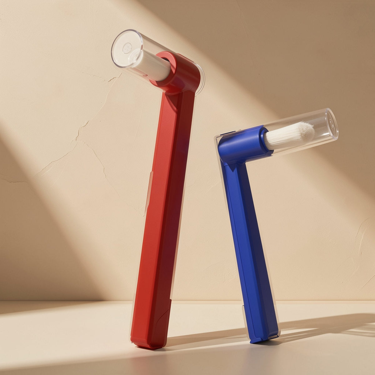 Four-pack of adult interdental toothbrushes with soft bristles and small heads - view 3