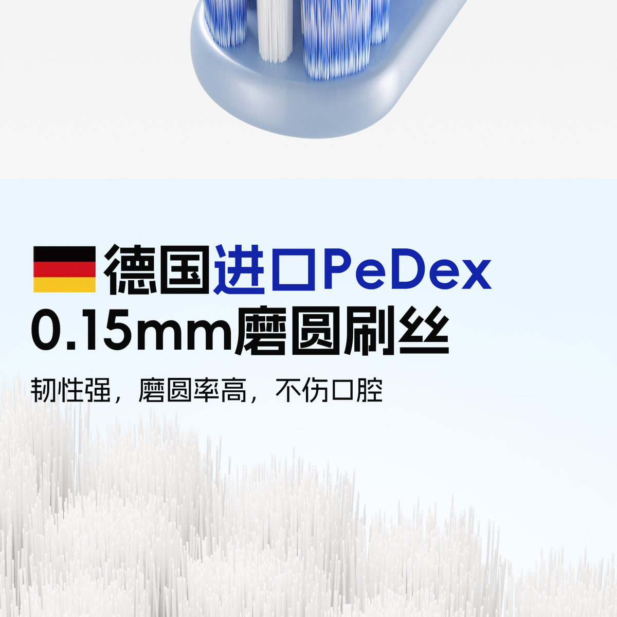 Mixuan Vvv Type Orthodontic Toothbrush with Soft Bristles, High-Grade German Bristles, Specialized for Correcting Teeth, Braces, and Interdental Brushing, Whole - image 3
