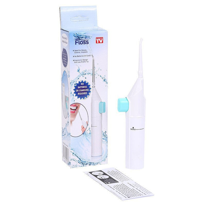 Cross-Border Water Floss Dental Cleaner Portable Manual High-Pressure Oral Irrigator Oral Cleaner Dental Cleaner - image 5