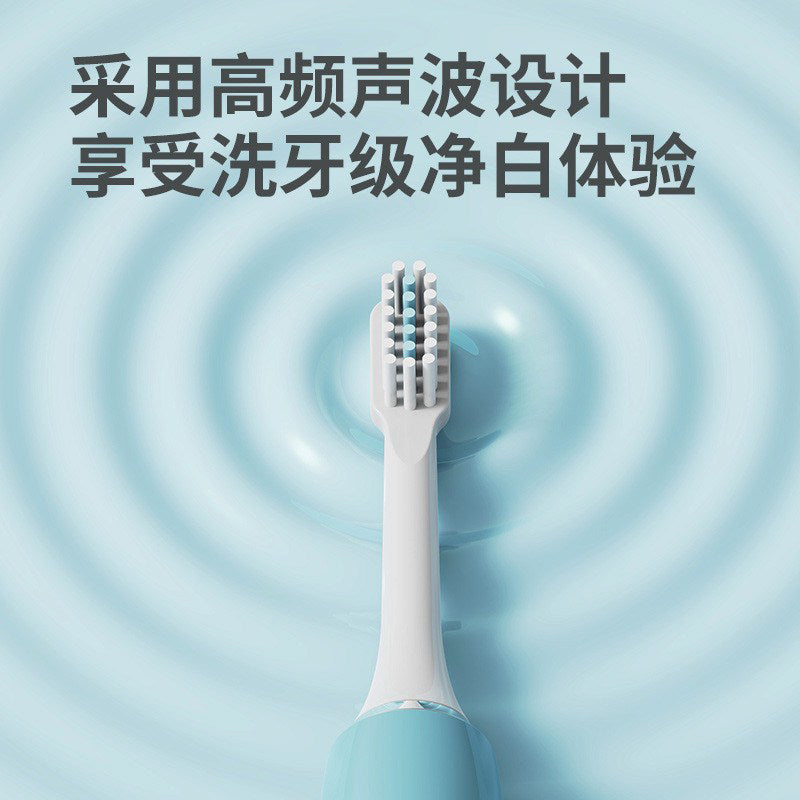 Electric Toothbrush for Adults, Soft-Bristled, USB Rechargeable, Waterproof, Sonic Vibration, Household Couple Toothbrush Head for Male and Female Students - image 4