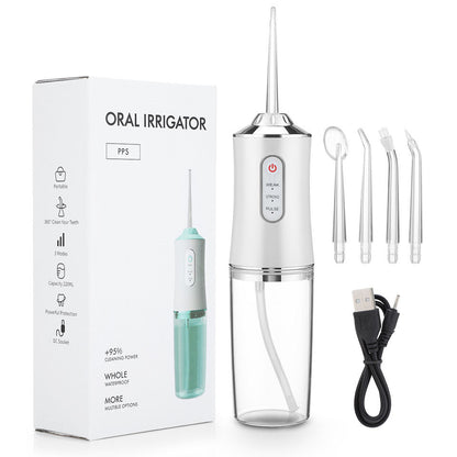 Electric Dental Flosser, Water Flosser, Tooth Cleaning Device, Dental Calculus Remover, Orthodontic Special Tool, Portable, Powerful, Cross-Border - image 4