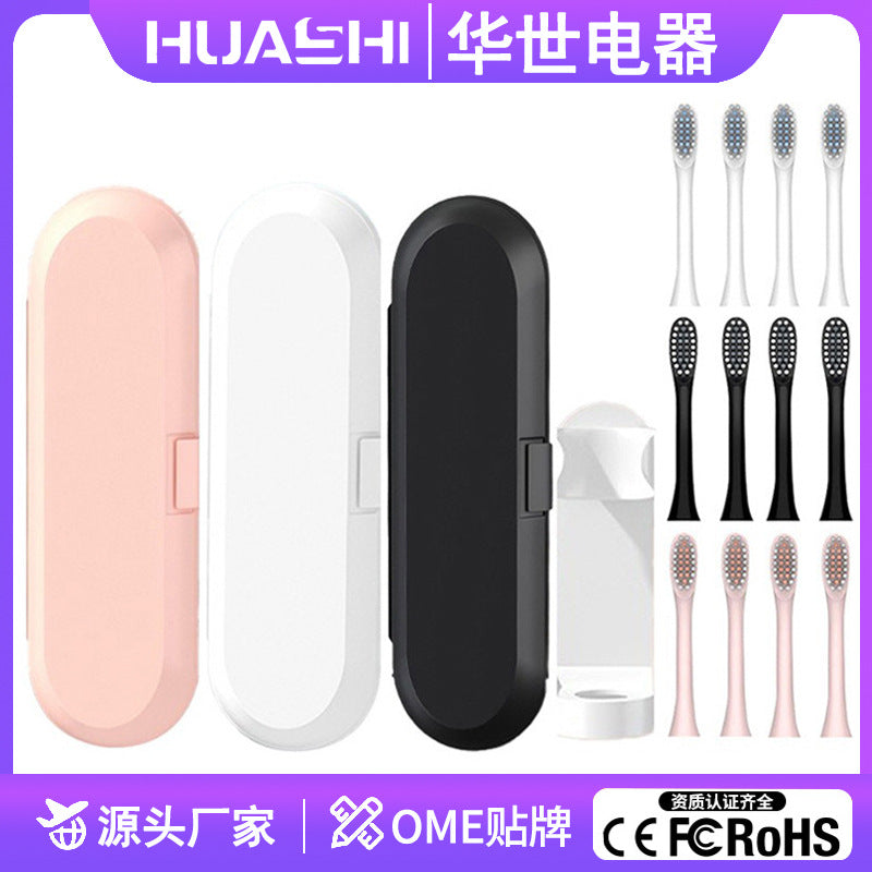 Fully Automatic Electric Toothbrush Brush Head X3 Replaces the Original Brush Head X2 Cleaning Storage Box Holder Kidsren's Soft Bristle Accessories - image 1