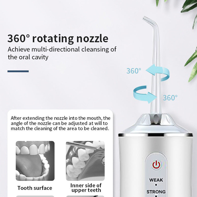 Cross-Border Electric Tooth Cleaner, Dental Beauty Device, Tooth Scaler, Irrigator, Tartar Remover, Portable Oral Irrigator for Home Use - image 2