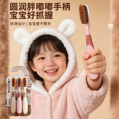 Children's Long-Head Toothbrush with Soft Bristles, Scientific Brush Head for 3-12 Year Old Babies, Oral Cleaning and Gum Care, Baby Toothbrush Wholesale - image 3