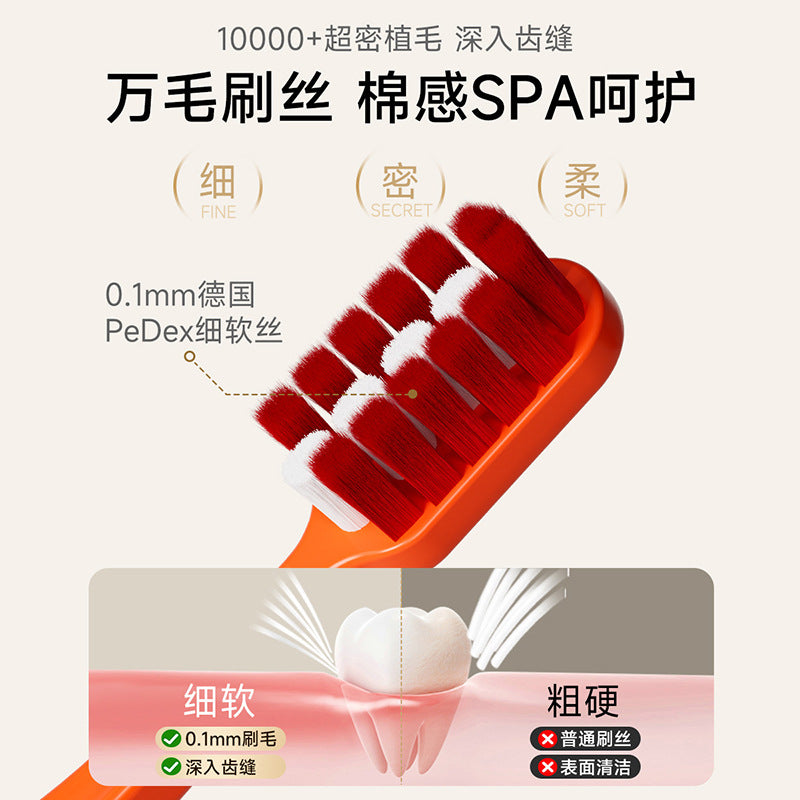 Portable Orthodontic Toothbrush by Yangjingling, Foldable Travel Toothbrush, Special Soft-Bristled Toothbrush for Orthodontic Braces, Wholesale - image 4