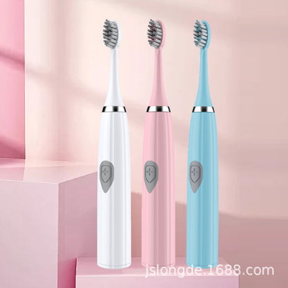 E802 Wholesale Adult Fully Automatic Smart Electric Toothbrush, Cross-Border Bestseller, Rechargeable, Soft Bristles, Waterproof, for Men and Women Couples - image 4