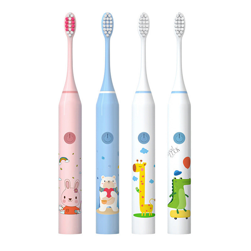 Children's Electric Toothbrush for Home and Travel, Soft-Bristle Toothbrush, Electric Children's Toothbrush, Fully Automatic Toothbrush, Cross-Border Wholesale - image 5