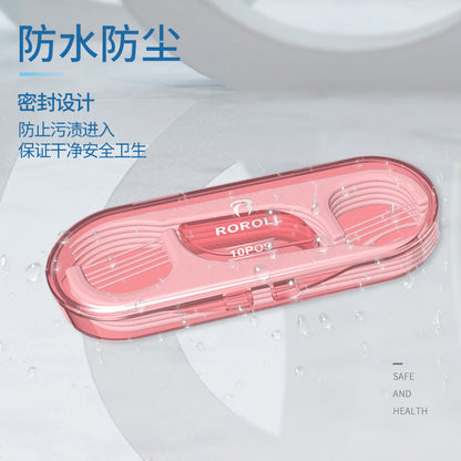 High-Quality Dental Floss Portable Box, Portable Floss Storage Box, Mini Portable Box, 10-Pack Toothpick Box - image 2