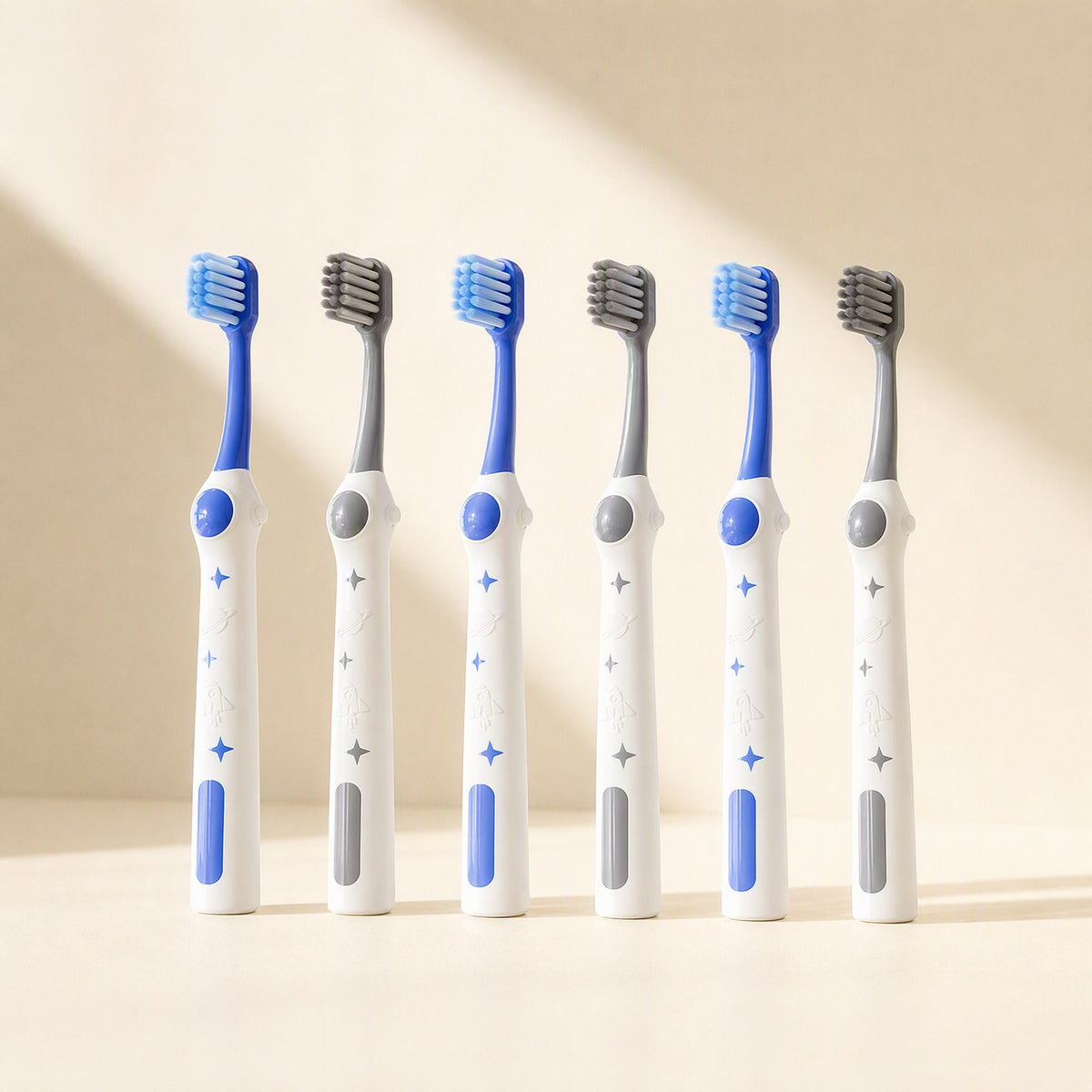Starbrush Astronaut Toothbrushes for Children, 6-Pack – Soft Bristles – view 2