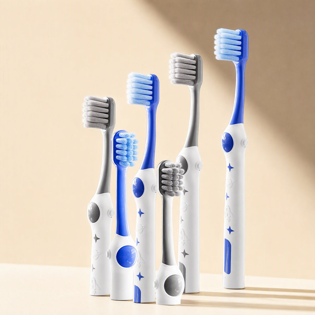 Starbrush Astronaut Toothbrushes for Children, 6-Pack – Soft Bristles – view 3