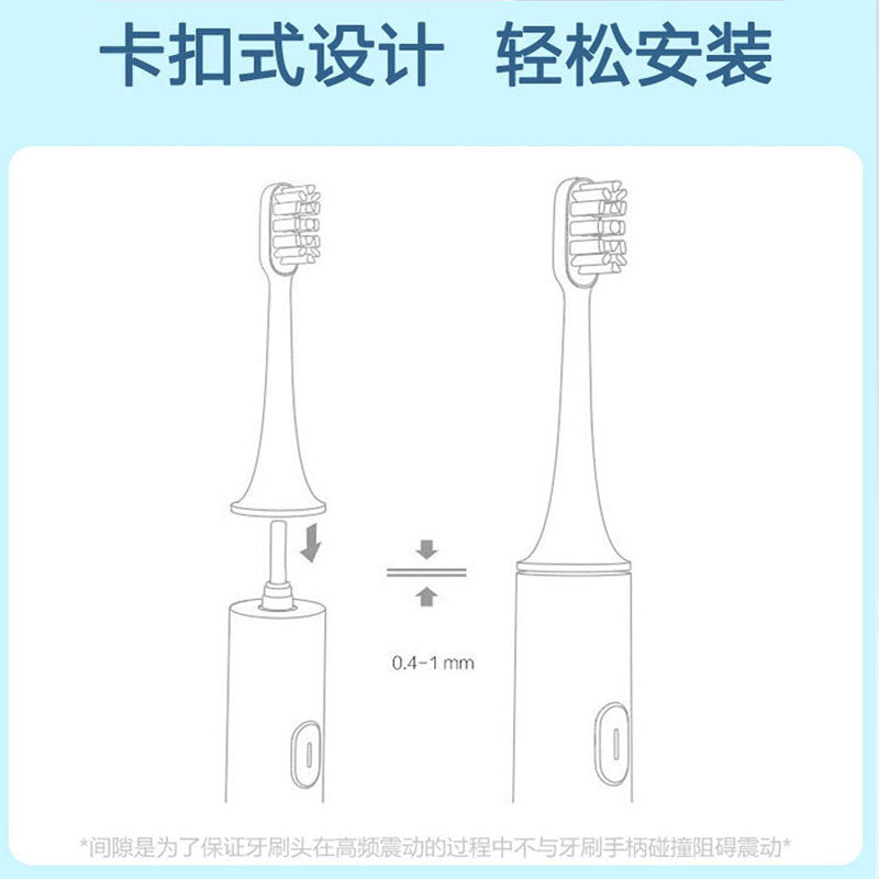 Imbomsi Compatible Ranvoo Electric Toothbrush Brush Head Ph5 Soft Bristle Replacement Head Wholesale - image 2