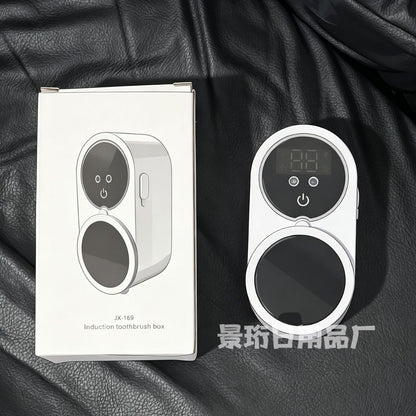 Cross-border toothbrush disinfection box UV sterilization double wall-mounted toothbrush sterilizer Amazon toothbrush box - image 4