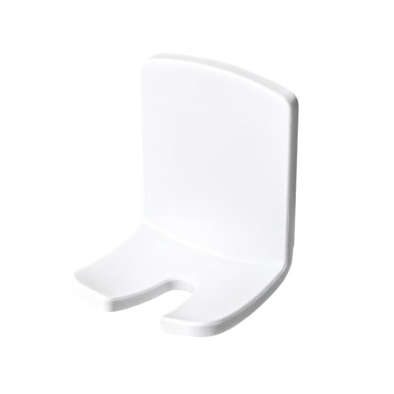 Minimalist Toothbrush Holder, No-Drill Wall-Mounted Electric Toothbrush Storage Rack, Bathroom Shelf, Plastic, Ultra-Simple - image 5