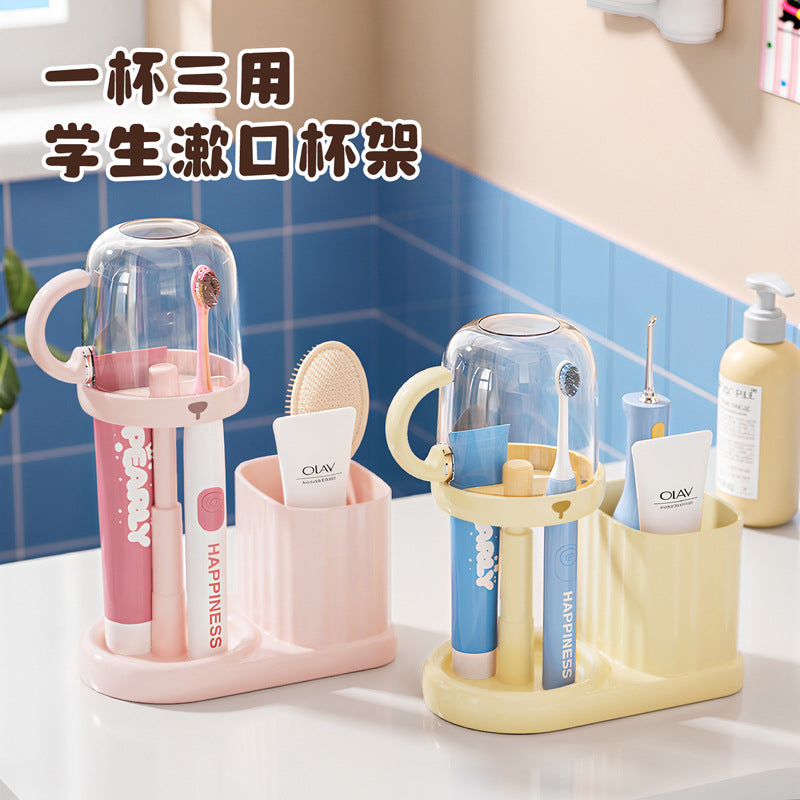 Mouthwash Cup for Student Dormitory, Toothbrush Cup for Boarders, Toiletries Set, Toothbrush Holder, Toothbrush Storage Rack - image 2
