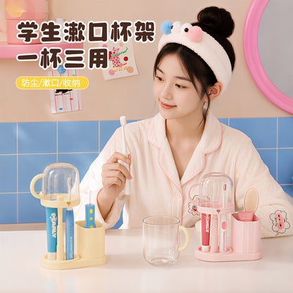 Mouthwash Cup for Student Dormitory, Toothbrush Cup for Boarders, Toiletries Set, Toothbrush Holder, Toothbrush Storage Rack - image 4